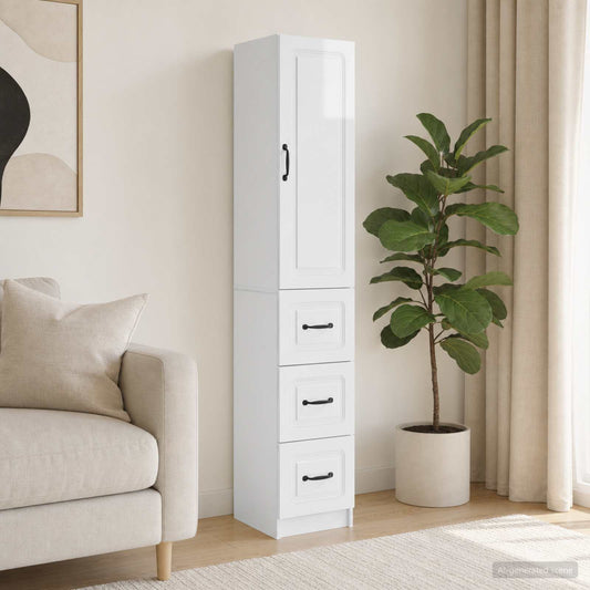 vidaXL Cabinet Set 2 pcs 33 x 34.5 x 87 cm Engineered Wood