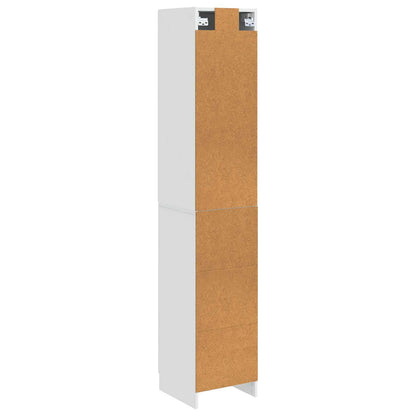 vidaXL Cabinet Set 2 pcs 33 x 34.5 x 87 cm Engineered Wood