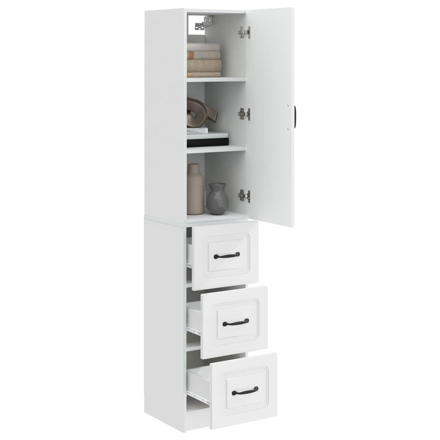 vidaXL Cabinet Set 2 pcs 33 x 34.5 x 87 cm Engineered Wood