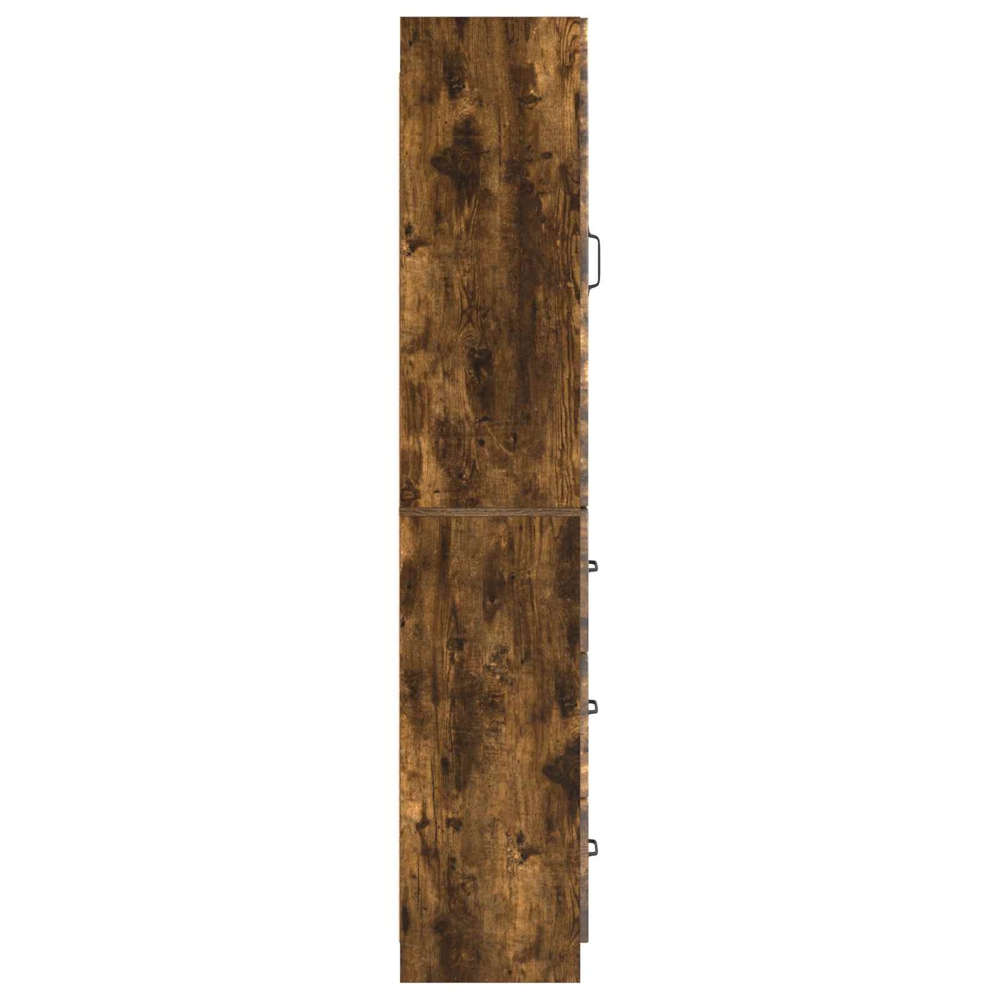 vidaXL Cabinet Set 2 pcs 33 x 34.5 x 87 cm Engineered Wood Smoked Oak