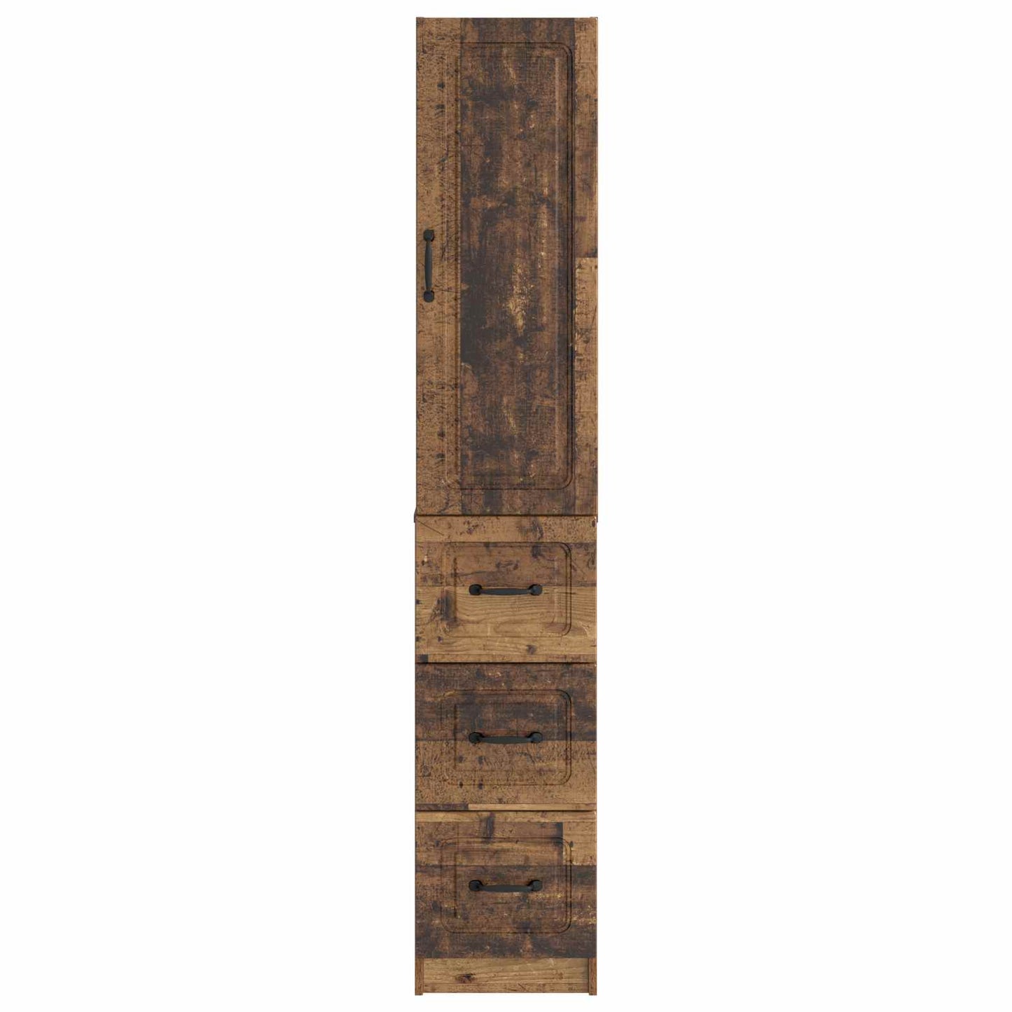 vidaXL Cabinet Set 2 pcs 33 x 34.5 x 87 cm Engineered Wood Old Wood