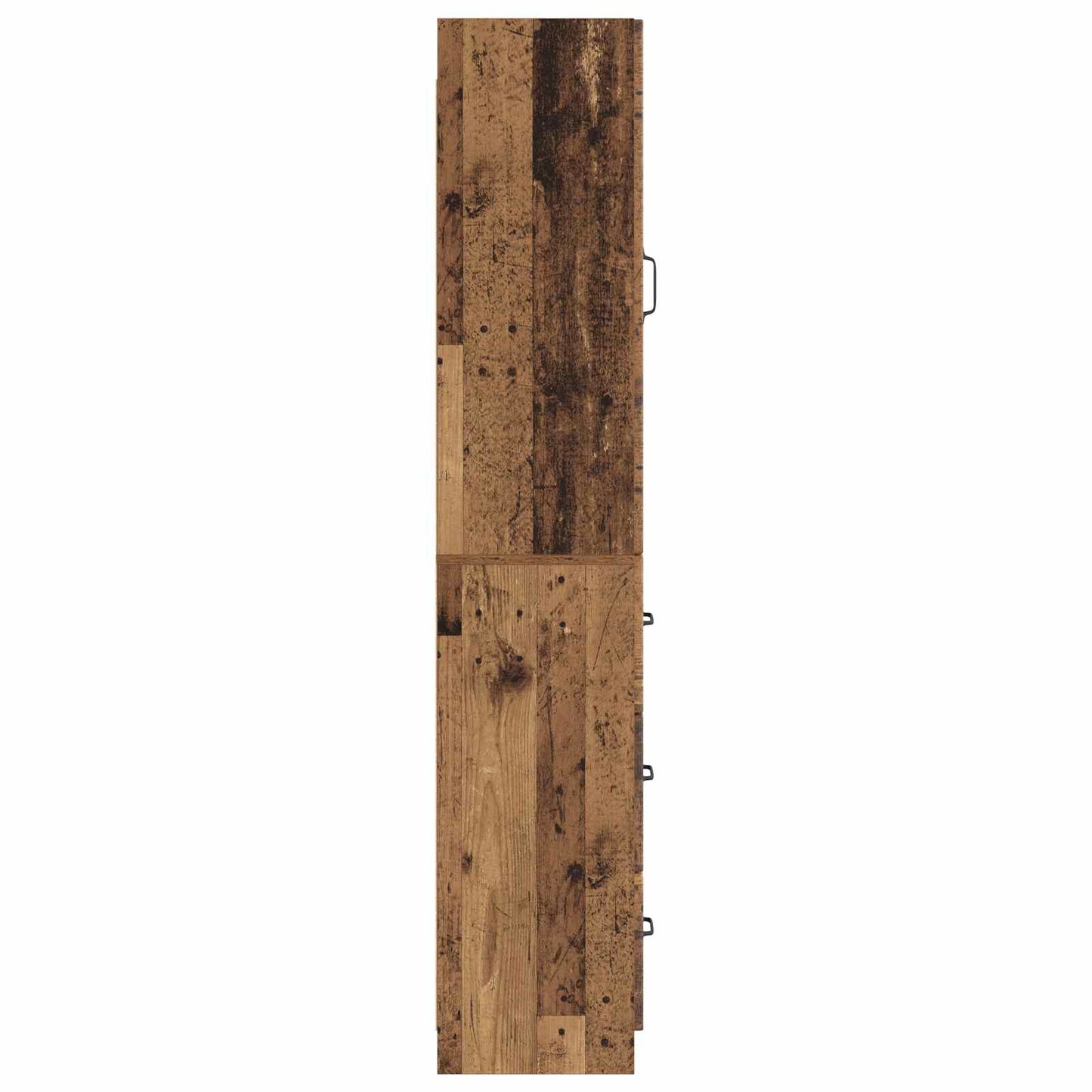 vidaXL Cabinet Set 2 pcs 33 x 34.5 x 87 cm Engineered Wood Old Wood
