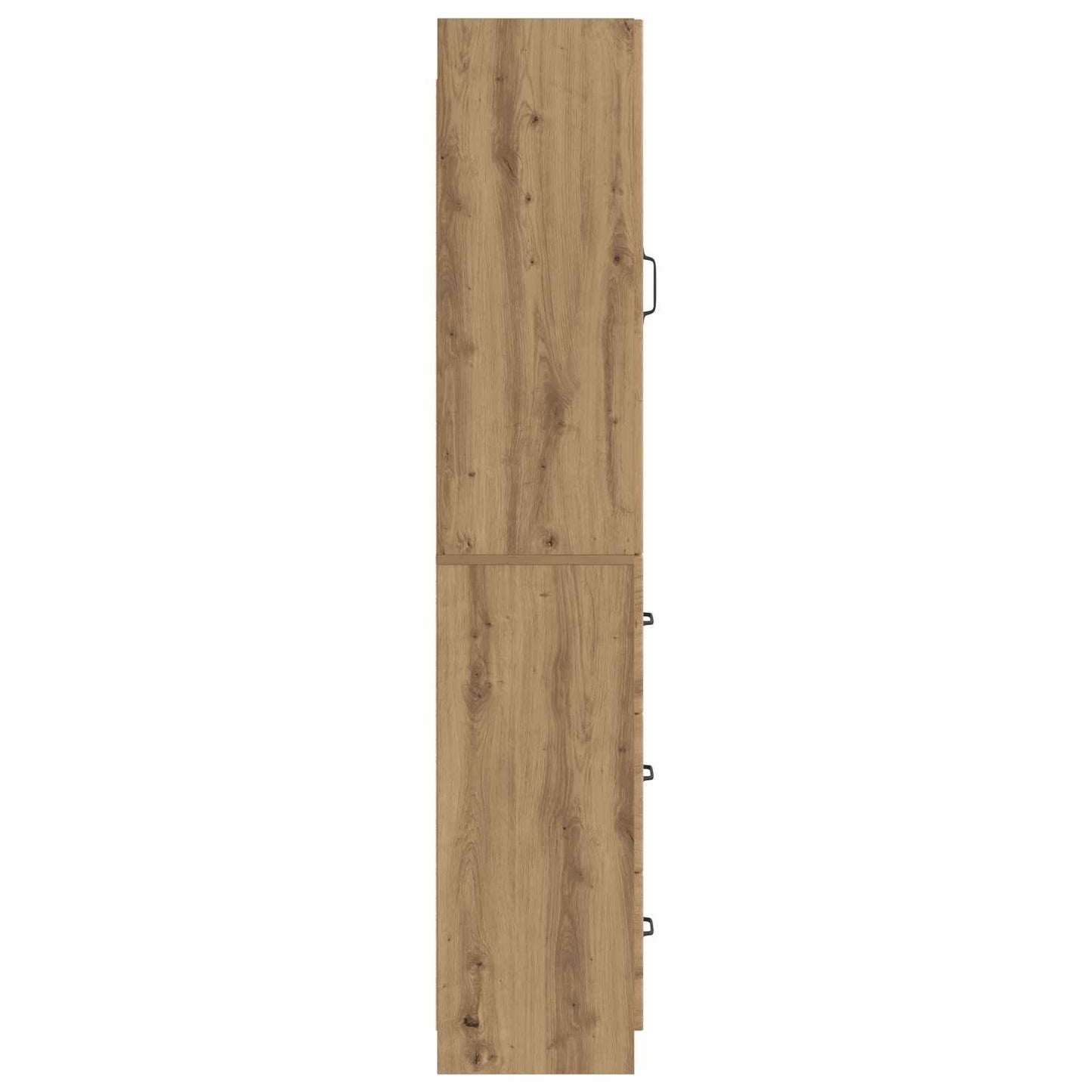 vidaXL Cabinet Set 2 pcs 33 x 34.5 x 87 cm Engineered Wood Artisan Oak