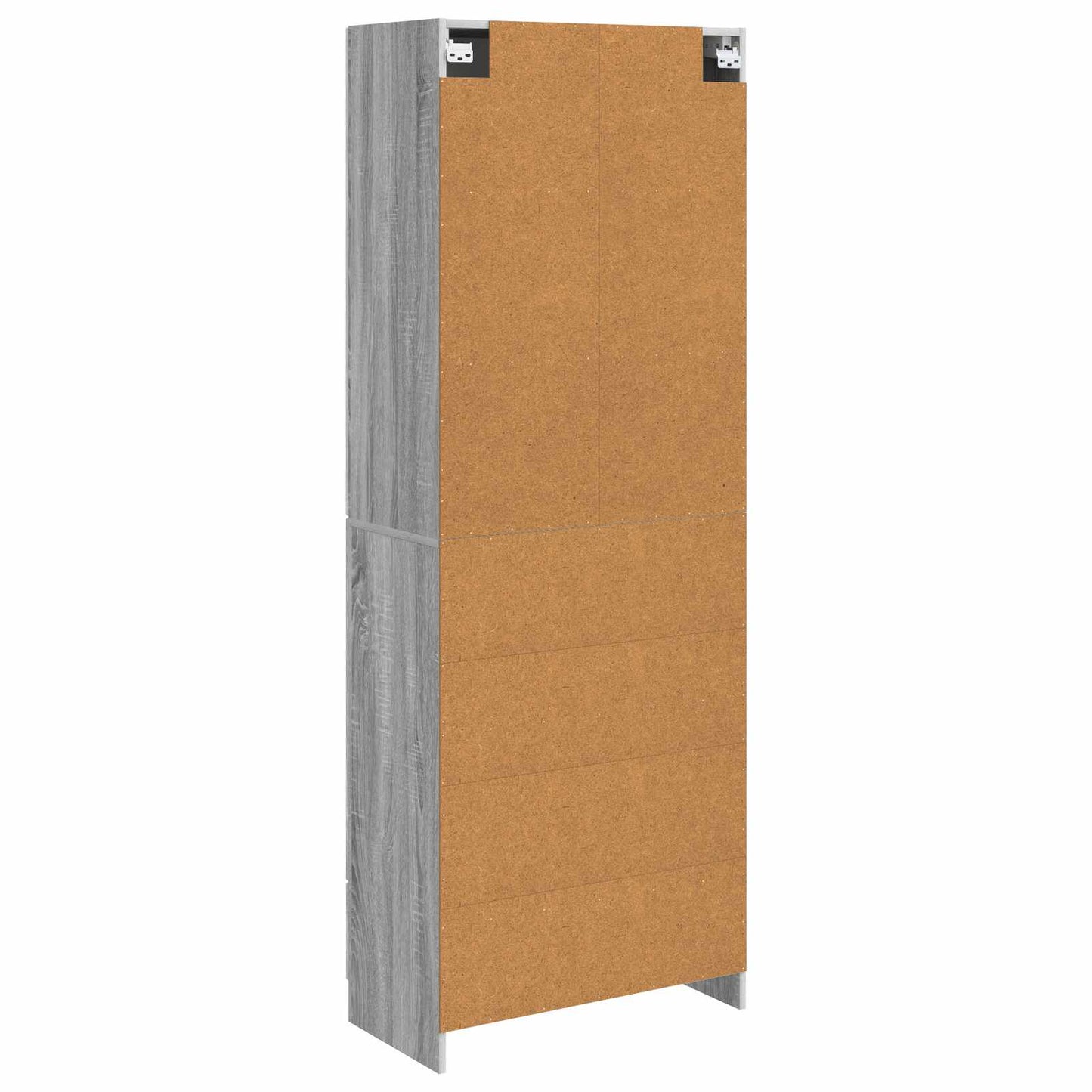 vidaXL Cabinet Set 2 pcs Grey Sonoma Engineered Wood