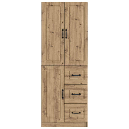 vidaXL Cabinet Set 2 pcs Artisan Oak Engineered Wood