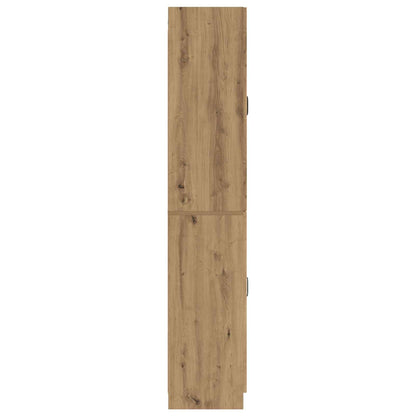 vidaXL Cabinet Set 2 pcs Artisan Oak Engineered Wood