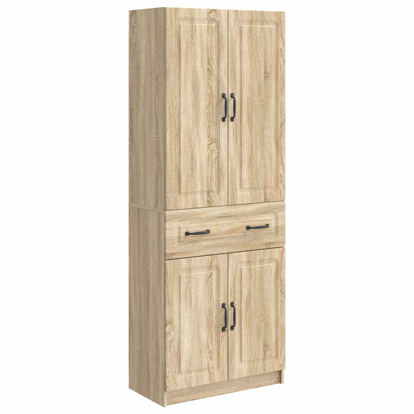 vidaXL Cabinet Set 2 pcs Sonoma Oak Engineered Wood