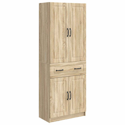 vidaXL Cabinet Set 2 pcs Sonoma Oak Engineered Wood