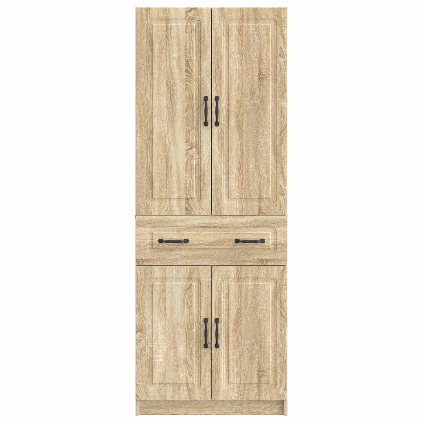 vidaXL Cabinet Set 2 pcs Sonoma Oak Engineered Wood