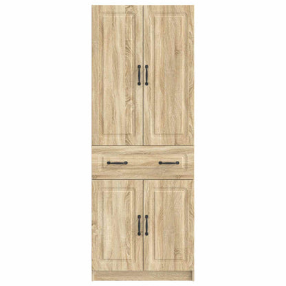 vidaXL Cabinet Set 2 pcs Sonoma Oak Engineered Wood