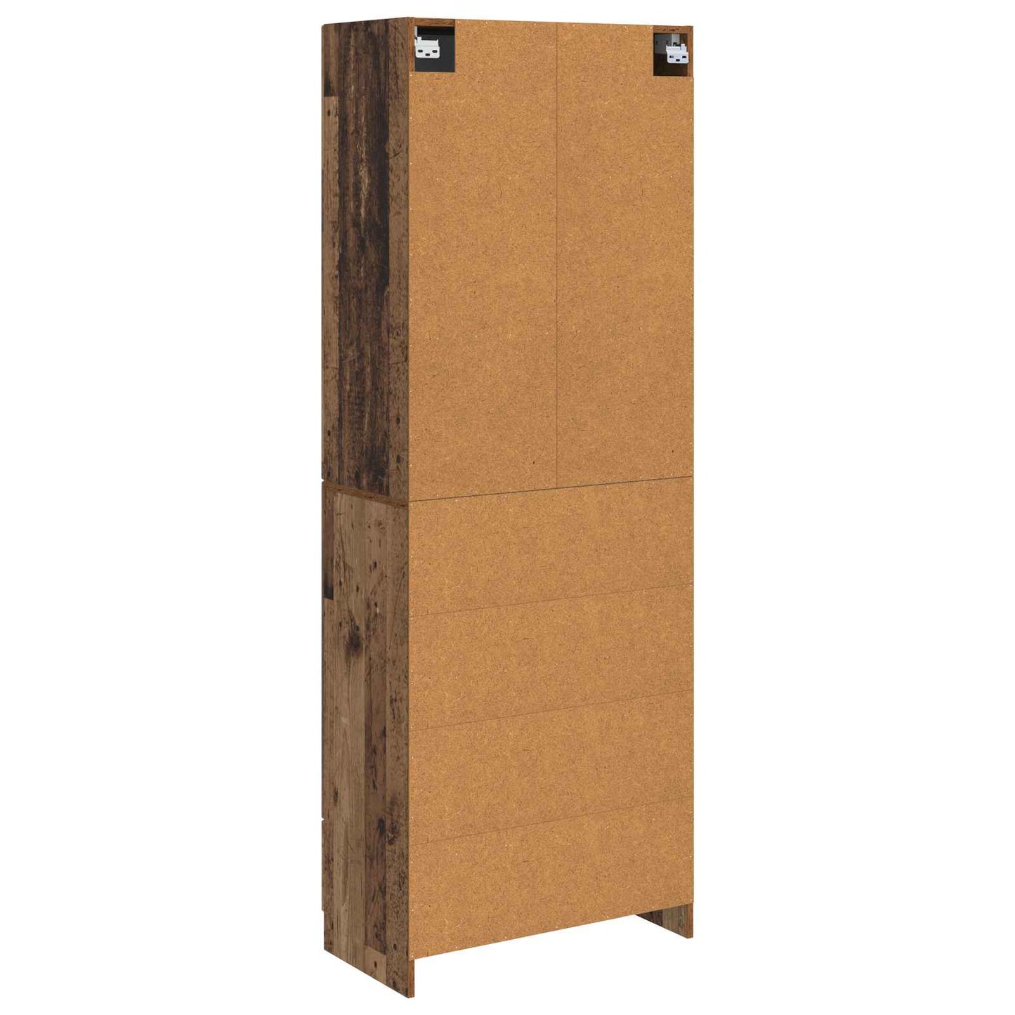 vidaXL Cabinet Set 2 pcs Old Wood Engineered Wood