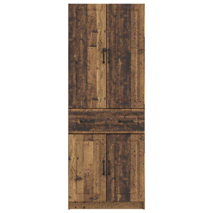 vidaXL Cabinet Set 2 pcs Old Wood Engineered Wood