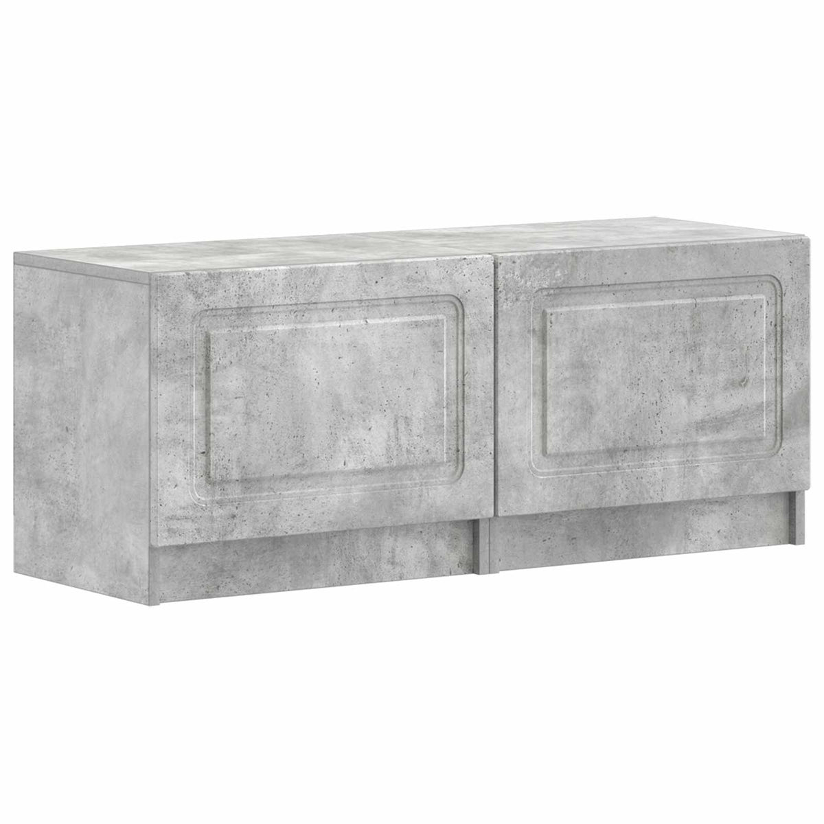 vidaXL LED TV Cabinet UTRECHT 3 pcs Concrete Grey Engineered Wood