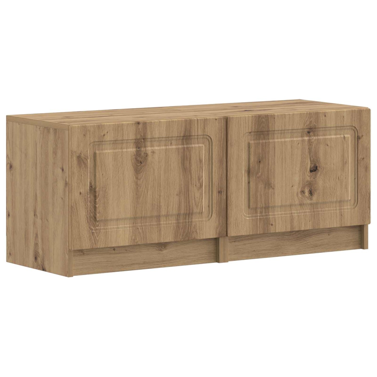 vidaXL 5 Piece LED TV Cabinet Artisan Oak Engineered Wood