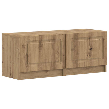 vidaXL 5 Piece LED TV Cabinet Artisan Oak Engineered Wood