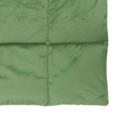 vidaXL Full Year Duvet Quilted Green 200 x 220 cm Microfiber