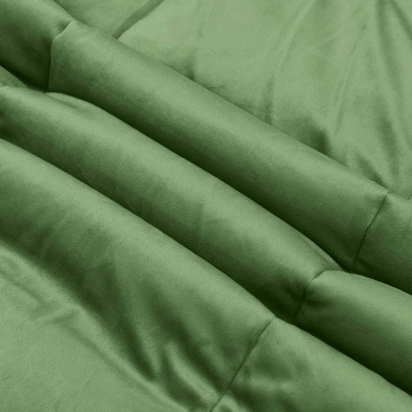 vidaXL Full Year Duvet Quilted Green 200 x 220 cm Microfiber