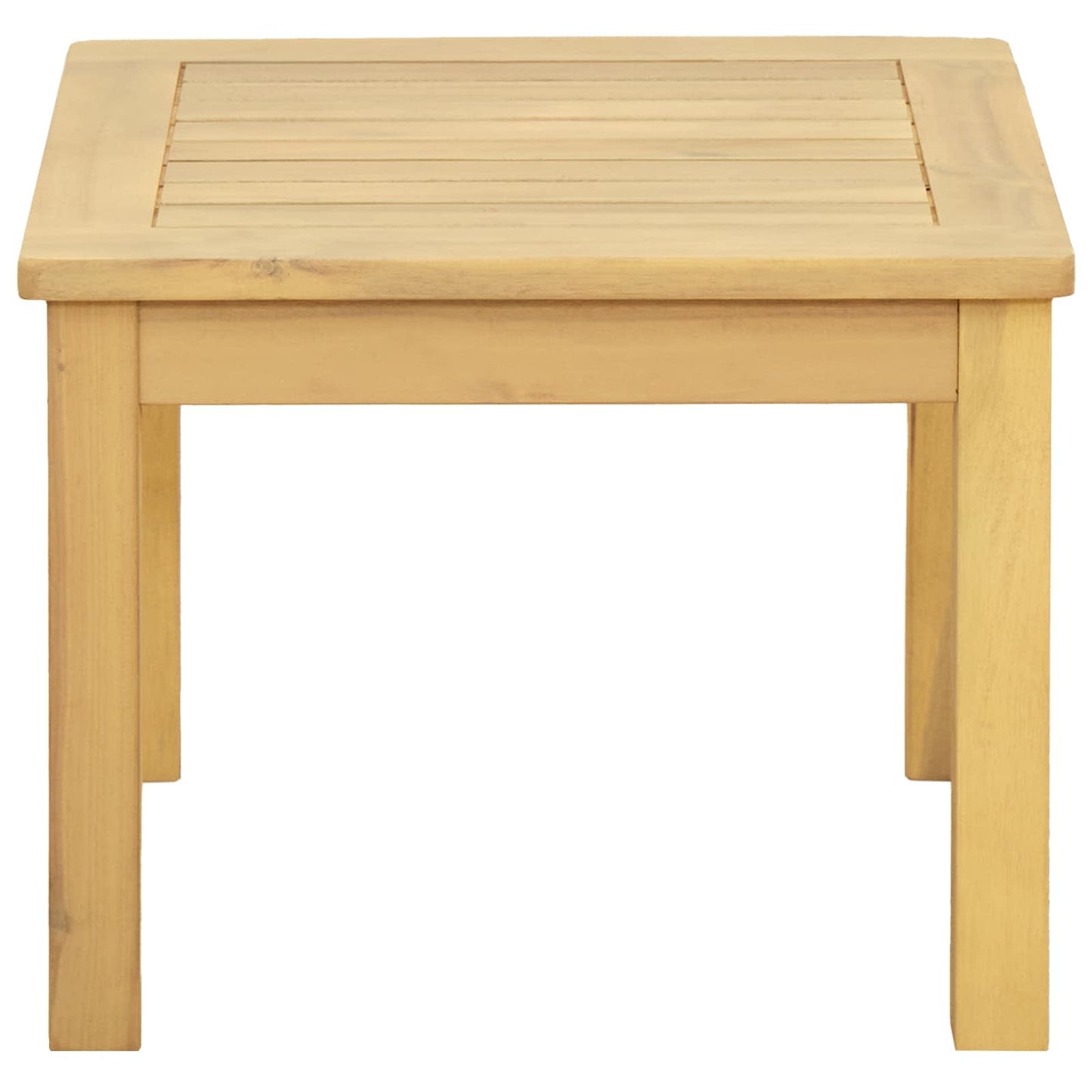 vidaXL Coffee Table Light Acacia 45 x 45 x 36 cm Solid Acacia Wood