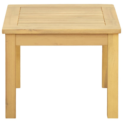 vidaXL Coffee Table Light Acacia 45 x 45 x 36 cm Solid Acacia Wood