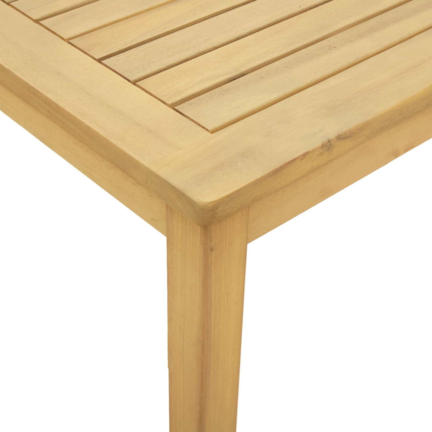 vidaXL Coffee Table Light Acacia 60 x 60 x 36 cm Solid Acacia Wood