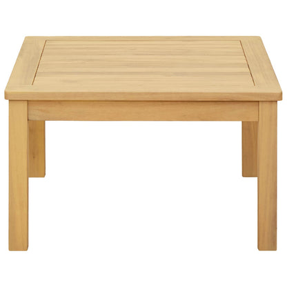 vidaXL Coffee Table Light Acacia 60 x 60 x 36 cm Solid Acacia Wood