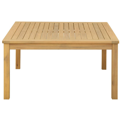 vidaXL Coffee Table Light Acacia 85 x 85 x 45 cm Solid Acacia Wood