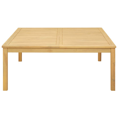 vidaXL Coffee Table Light Acacia 110 x 110 x 45 cm Solid Acacia Wood