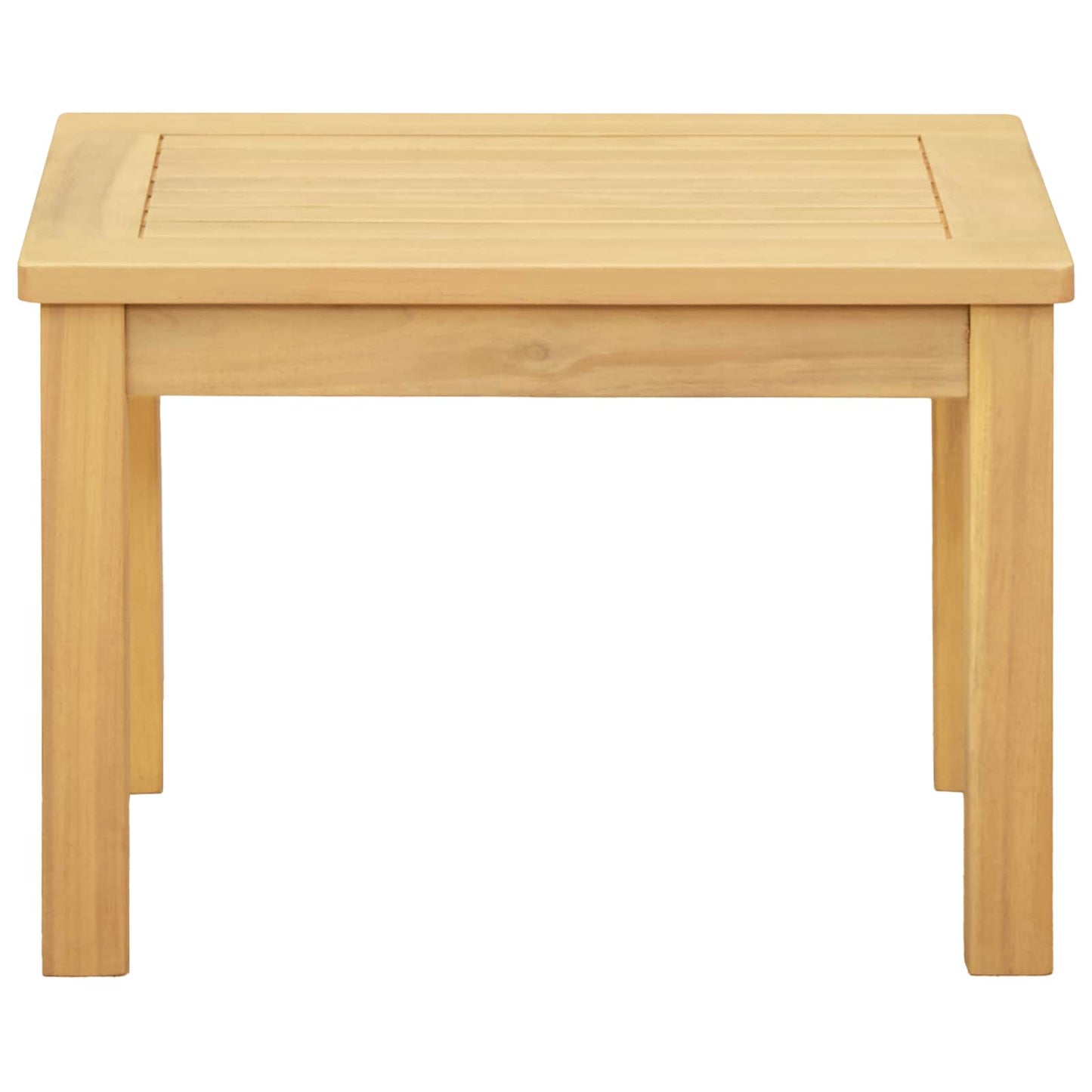 vidaXL Coffee Table Light Acacia 50 x 35 x 36 cm Solid Acacia Wood