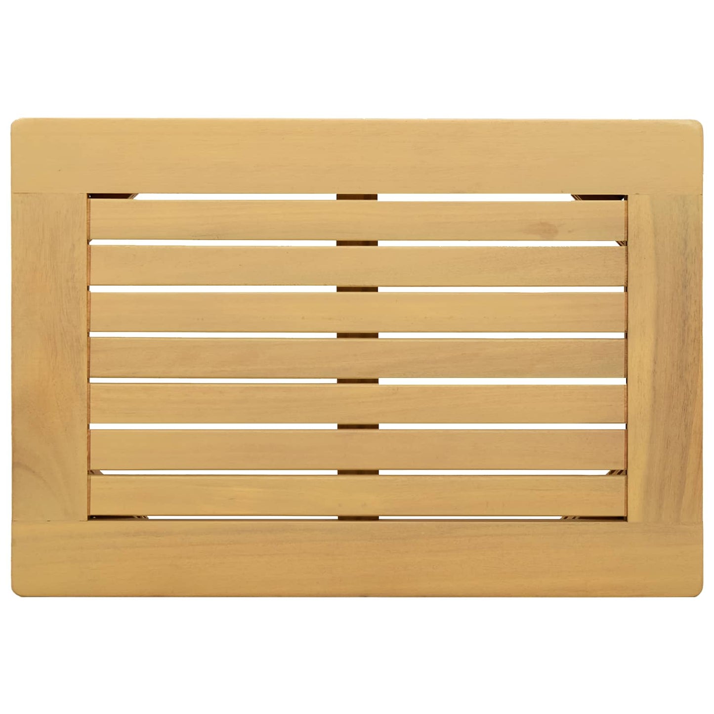 vidaXL Coffee Table Light Acacia 50 x 35 x 36 cm Solid Acacia Wood