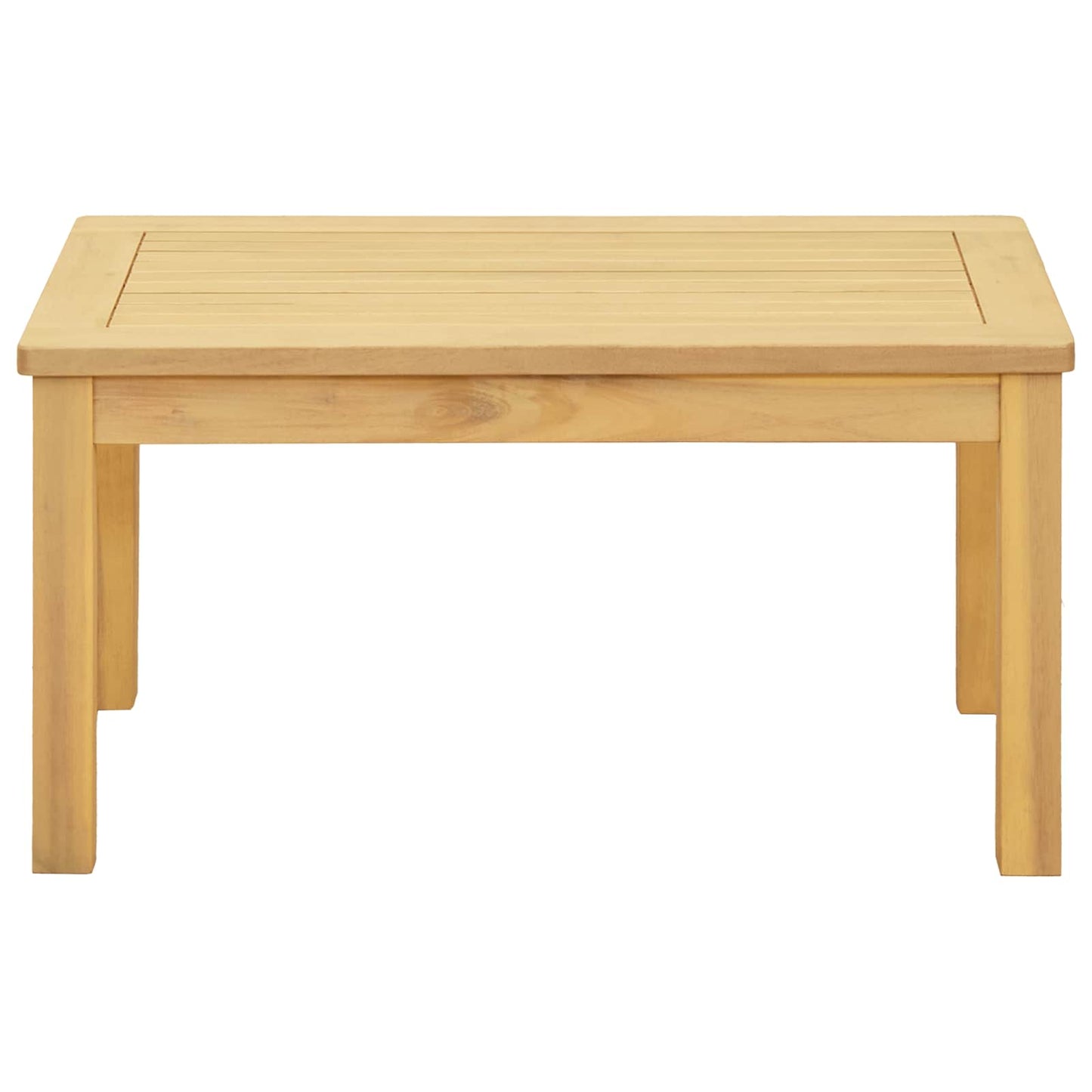 vidaXL Coffee Table Light Acacia 70 x 40 x 36 cm Solid Acacia Wood