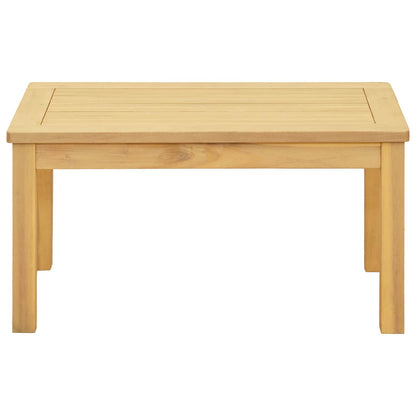 vidaXL Coffee Table Light Acacia 70 x 40 x 36 cm Solid Acacia Wood