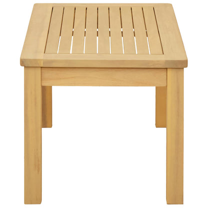 vidaXL Coffee Table Light Acacia 70 x 40 x 36 cm Solid Acacia Wood