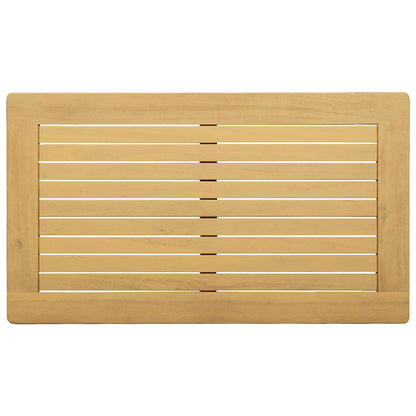 vidaXL Coffee Table Light Acacia 70 x 40 x 36 cm Solid Acacia Wood