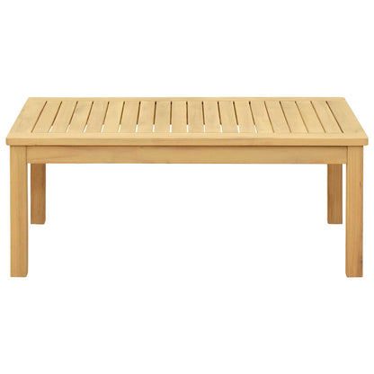 vidaXL Coffee Table Light Acacia 90 x 50 x 36 cm Solid Acacia Wood