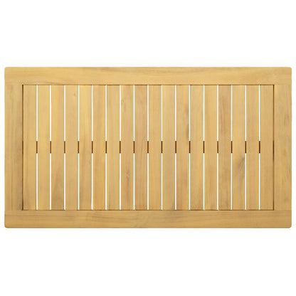 vidaXL Coffee Table Light Acacia 90 x 50 x 36 cm Solid Acacia Wood