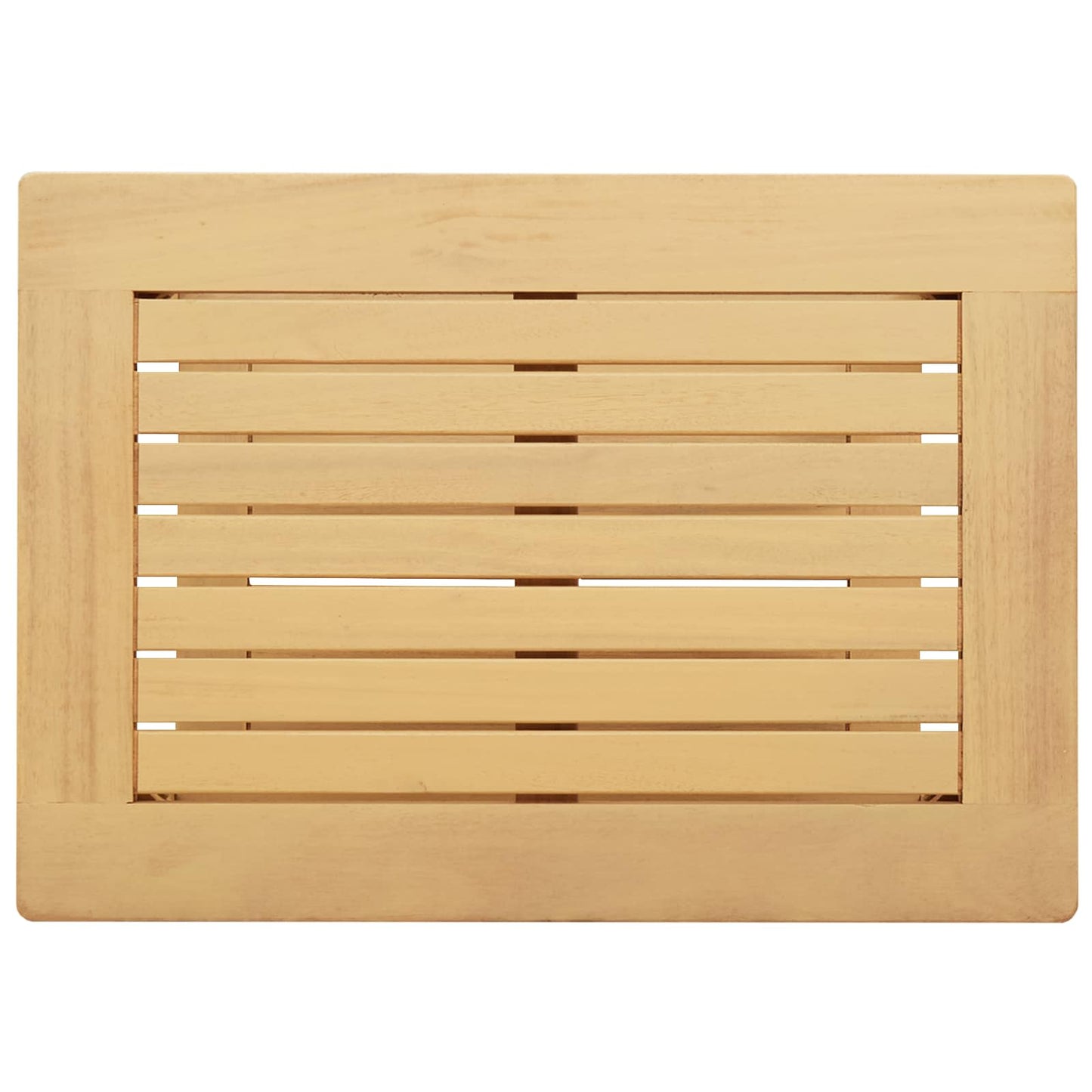 vidaXL Side Table Oil Natural 50 x 35 x 45 cm Solid Acacia Wood