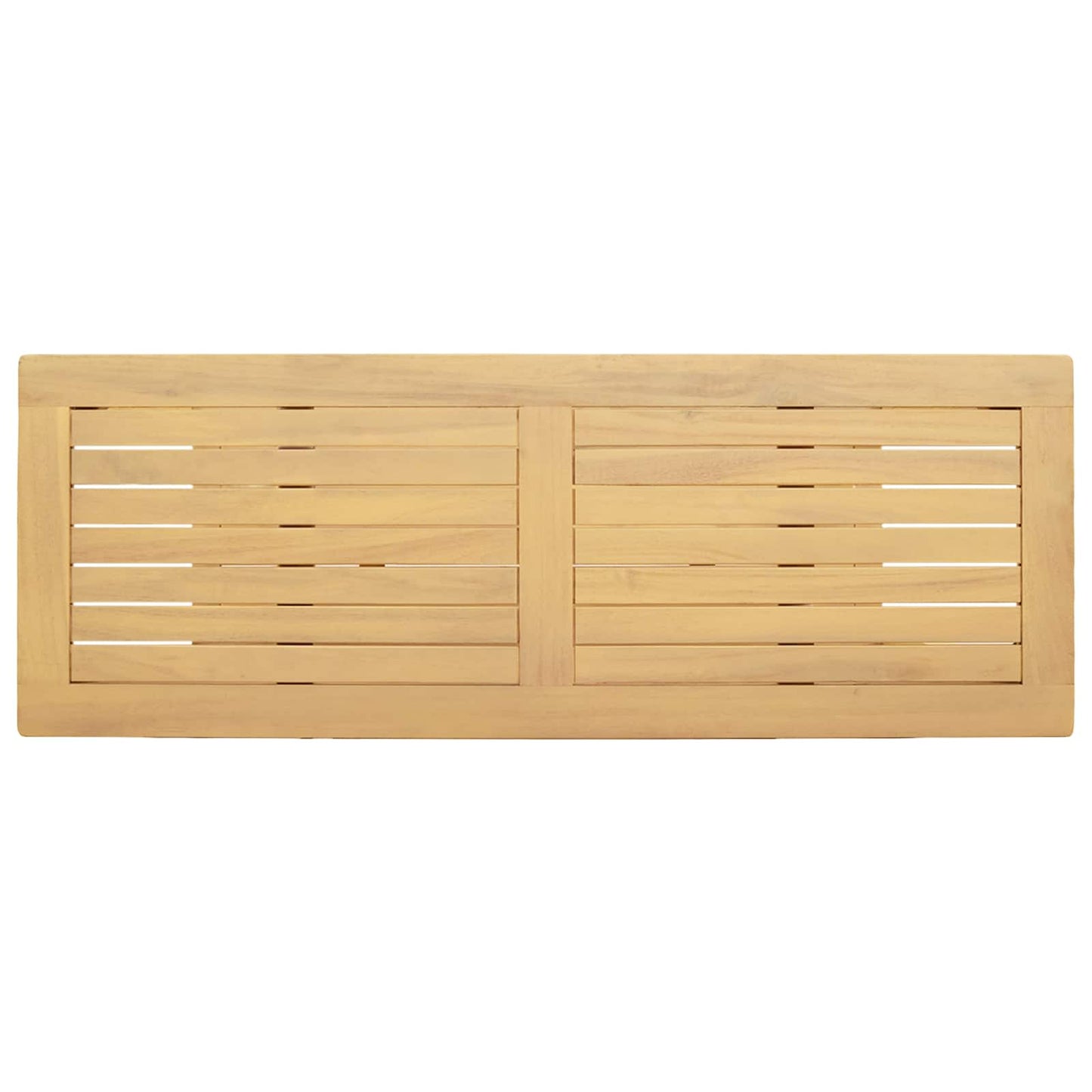 vidaXL Garden Console Table Light Acacia 110 x 40 x 75 cm