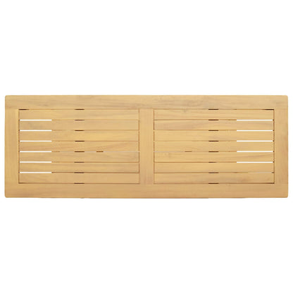 vidaXL Garden Console Table Light Acacia 110 x 40 x 75 cm