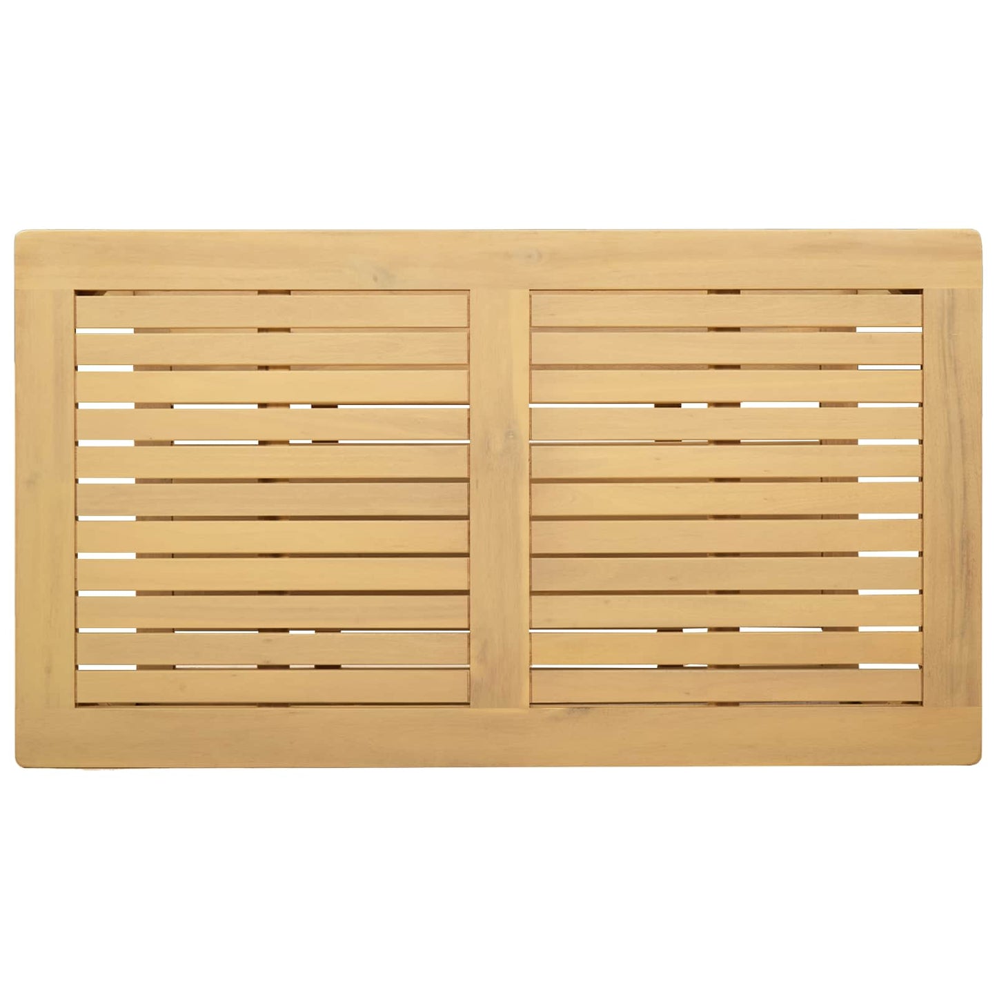vidaXL Side Table Oil Natural 90 x 50 x 45 cm Solid Acacia Wood