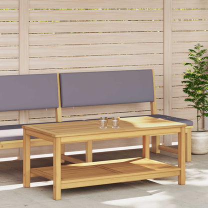 vidaXL Side Table Oil Natural 110 x 55 x 45 cm Solid Acacia Wood