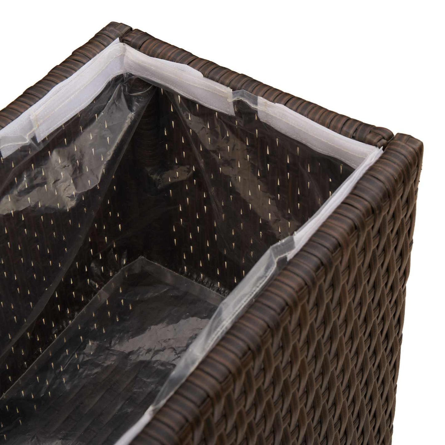 vidaXL Tall Planter 55 x 22 x 70 cm Yes