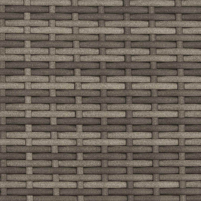 vidaXL Garden Planter with Trellis Grey 70 x 30 x 135 cm Poly Rattan