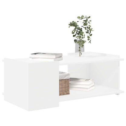 vidaXL Coffee Table White 90 x 50 x 33 cm Engineered Wood