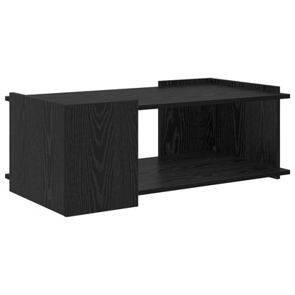 vidaXL Coffee Table Black Oak 90 x 50 x 33 cm Engineered Wood