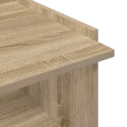 vidaXL Coffee Table Sonoma Oak 90 x 50 x 33 cm Engineered Wood