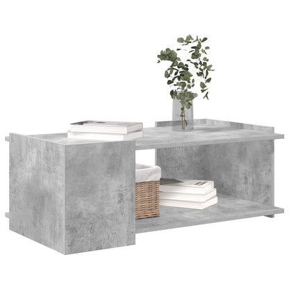 vidaXL Coffee Table Concrete Grey 90 x 50 x 33 cm Engineered Wood