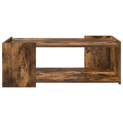 vidaXL Coffee Table Smoked Oak 90 x 50 x 33 cm Engineered Wood