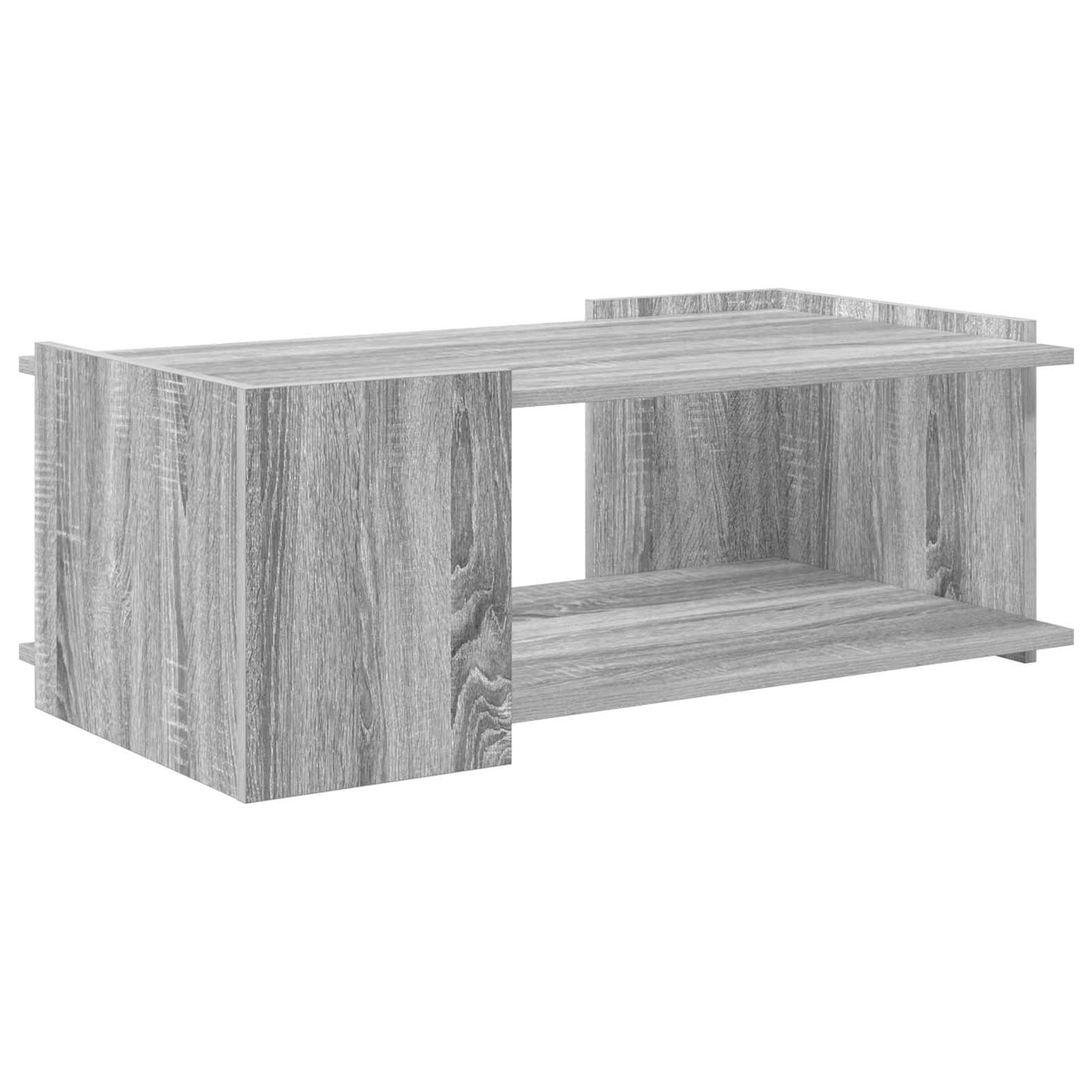 vidaXL Coffee Table Grey Sonoma 90 x 50 x 33 cm Engineered Wood