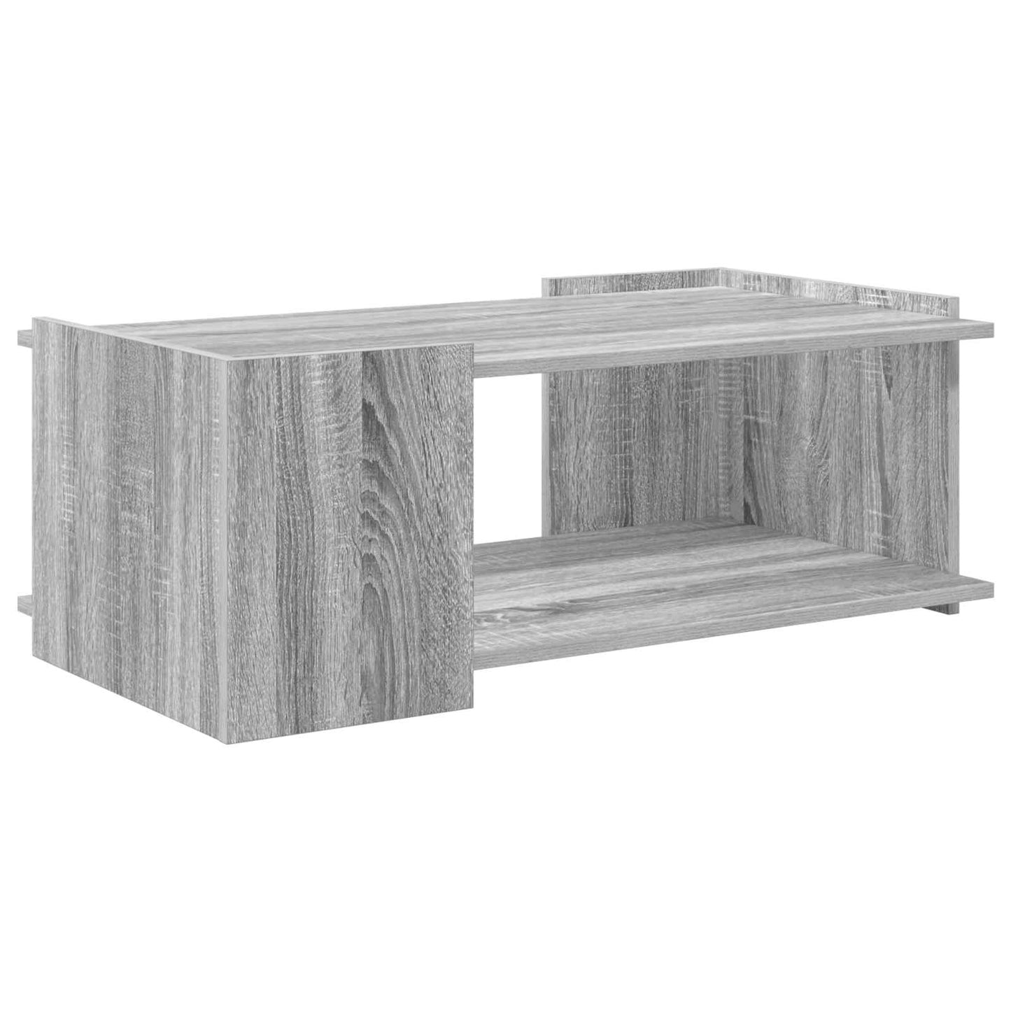 vidaXL Coffee Table Grey Sonoma 90 x 50 x 33 cm Engineered Wood