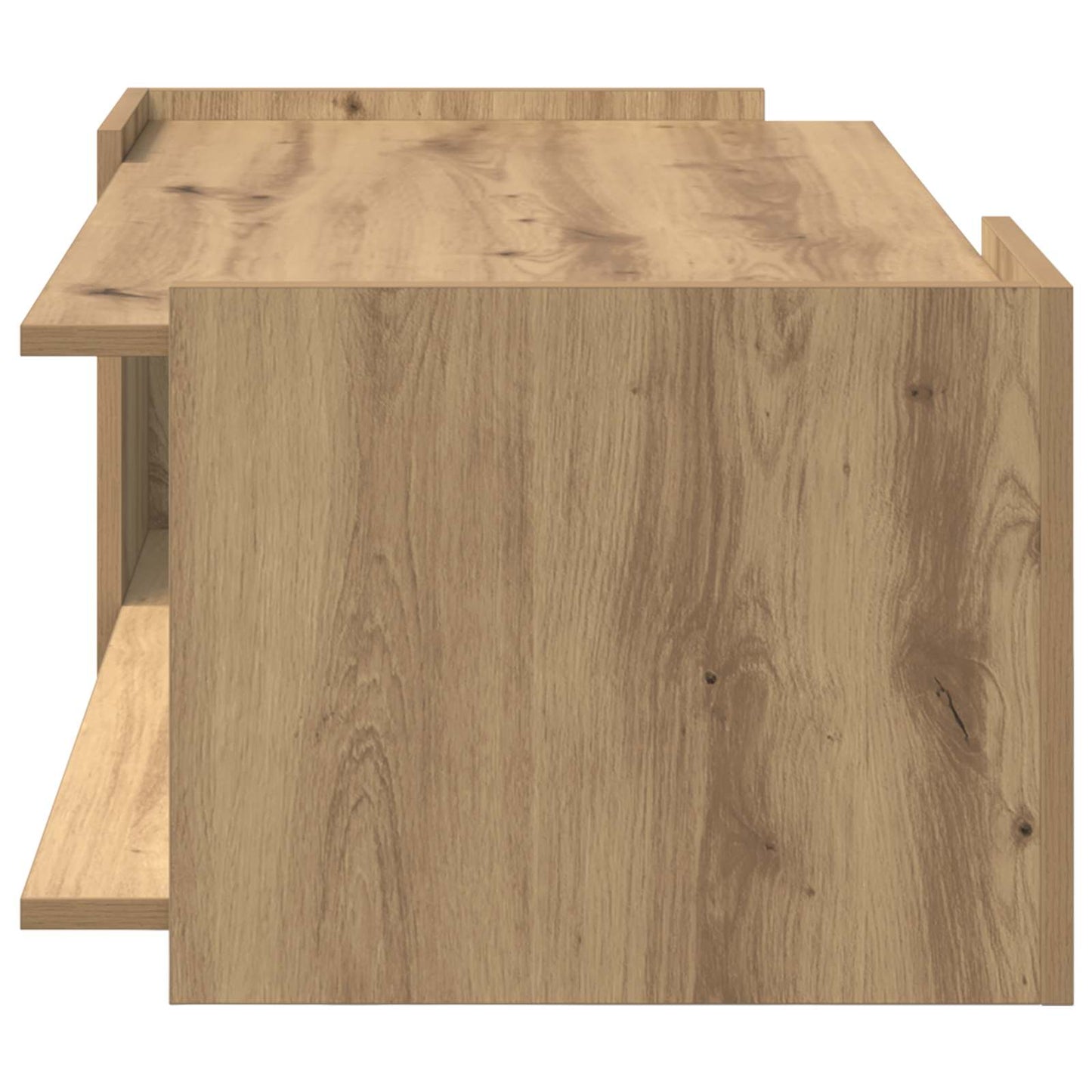 vidaXL Coffee Table Artisan Oak 90 x 50 x 33 cm Engineered Wood
